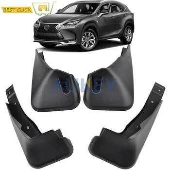 

Set Molded Mud Flaps For Lexus NX NX200T NX300H 2015 2016 2017 Mudflaps Splash Guards Front Rear Mud Flap Mudguards Fender
