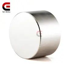 1 шт. сильный диаметр 50x30 мм редкоземельные сильные неодимовые магниты N52 pull force 154 кг