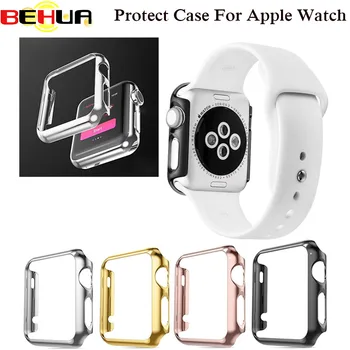 

Watch Band Accessories Case For Apple iWatch Series 1/2/3 38mm 42mm Sport Edition Watch Shell Cover Wrist Strap Protective Cases