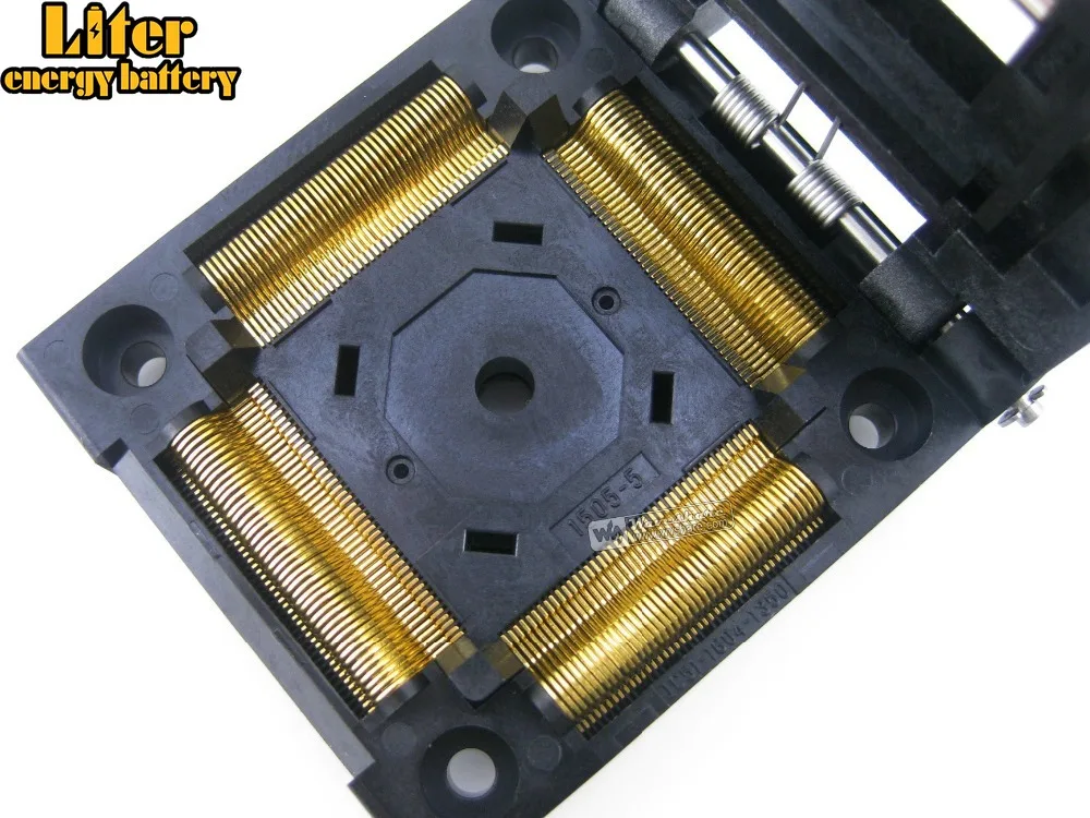 QFP176 TQFP176 FQFP176 PQFP176 IC51-1764-1505-5 Yamaichi IC тестовый сгорающий адаптер розетки 0 5 Шаг |