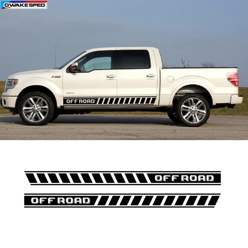 Наклейка на дверь автомобиля боковая декорация для Ford F 150 внедорожная графика