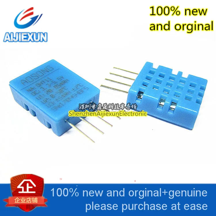 10pcs 100 New And Orginal Dth11 Dht11 Digital Temperature And Humidity Sensor Module Transmitter Probe In Stock Pneumatic Parts Aliexpress