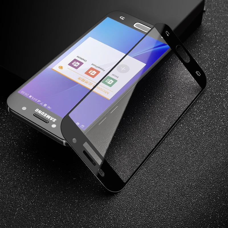 TOMKAS For Samsung Galaxy J3 J5 J7 2016 A3 A5 2017 to Edge Coverage Screen Protector Film For Galaxy J3 J5 J7 2016 A3 A5 2017    (4)