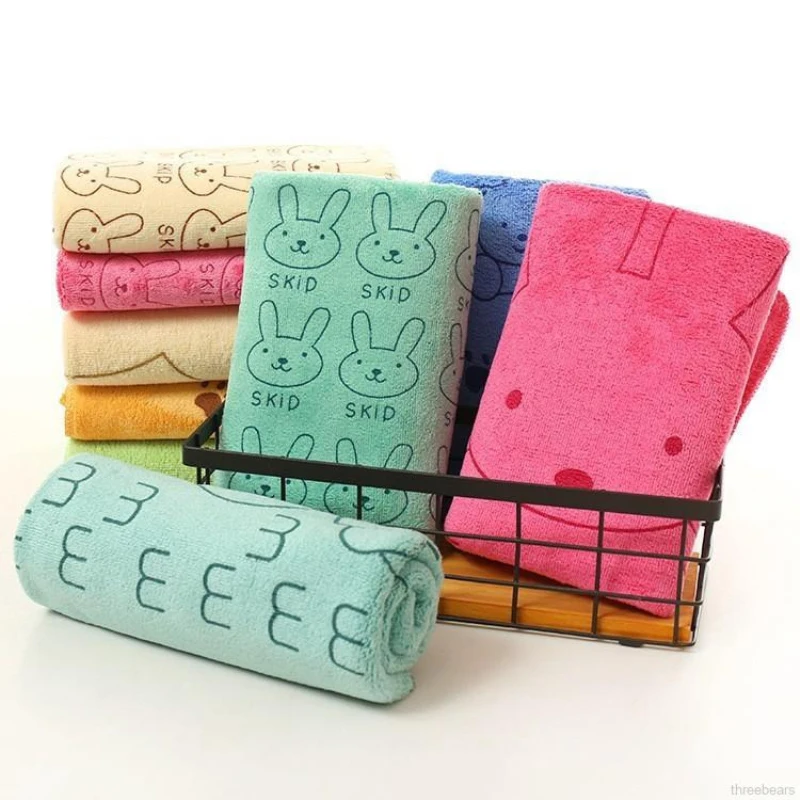 

Microfiber Absorbent Towel Printing Child Hand&Face Towel For beach Bathroom Gym