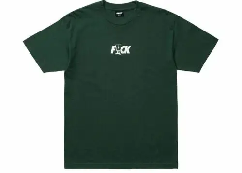 

UNDEFEATED FUCKTHEPOPULATION FTP TEE T-SHIRT GREEN LARGE FUCT FCKING AWESOME