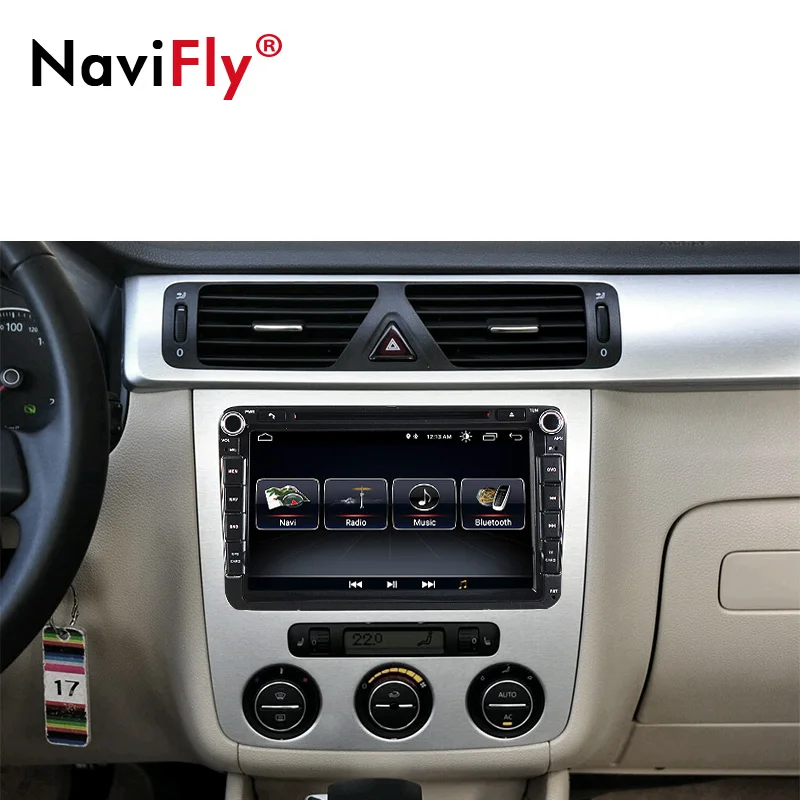 Clearance Android 9.0 quad core 1024*600 car dvd player for skoda VWPOLO GOLF 5 6 PASSAT CC TIGUAN TOURAN Fabia Caddy free shipping 5