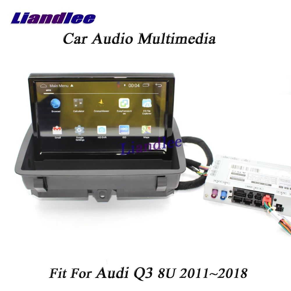 Excellent Liandlee Car Android System For Audi Q3 8U 2011~2018 With AUX Radio TV BT CD DVD Player GPS Navi Navigation BT Screen Multimedia 1