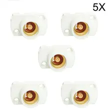 5x E12 держатель цоколя лампы, E12 гнездо, светодиодный E12 лампа старение тестовый держатель, E12 стойка подставки лампы