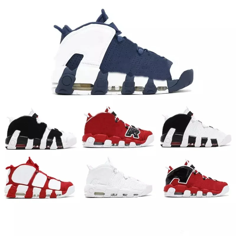 

2018 Newest release air more uptempo SUPTEMPO for Men's Basketball boots Scottie Pippen Shoes High Quality sneaker40-46