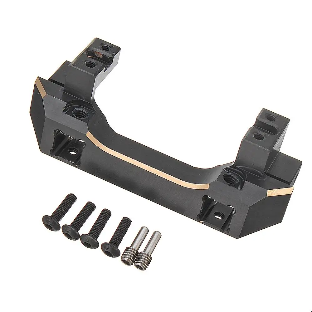 

Front Copper Servo Bracket Holder Bumper Mount for 1/10 Crawler Traxxas TRX-4 Rc Car RC Remote Control Toys Spare Parts
