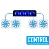 Fan Speed Controller 4 Channel W/ LED Controls Up To 4 Sets Of PC Computer Fans GDT Controller And CPU HDD VGA ► Photo 3/6