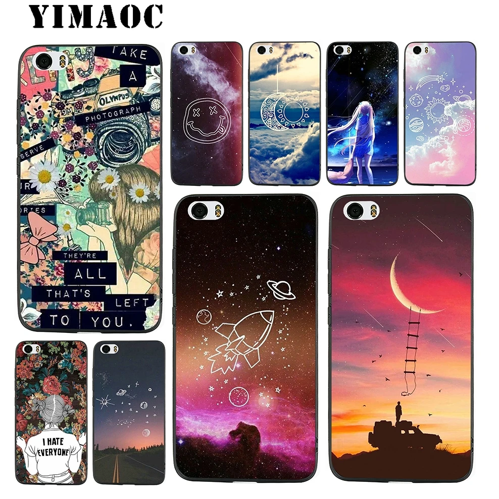 Мягкий силиконовый чехол YIMAOC для Xiao mi Red 6 Note 4X 4A 5A 5 Plus A1 A2 Pro Lite 8 |