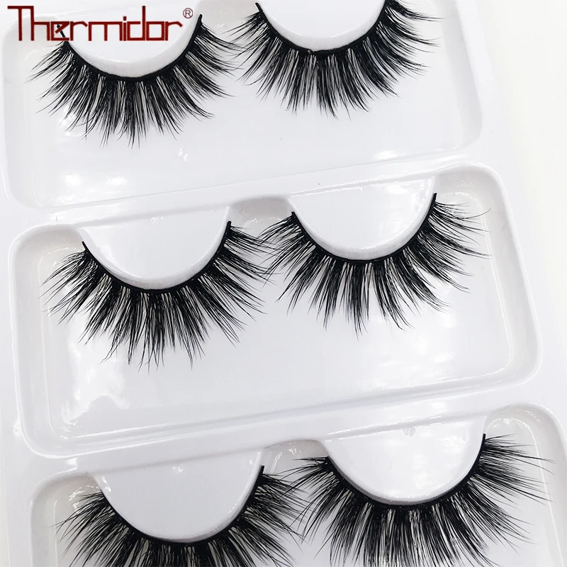 Thermidor 3D синтетические ресницы накладные ресницы корейская мода ресницы легкие ресницы не легко изменить и многоразовые