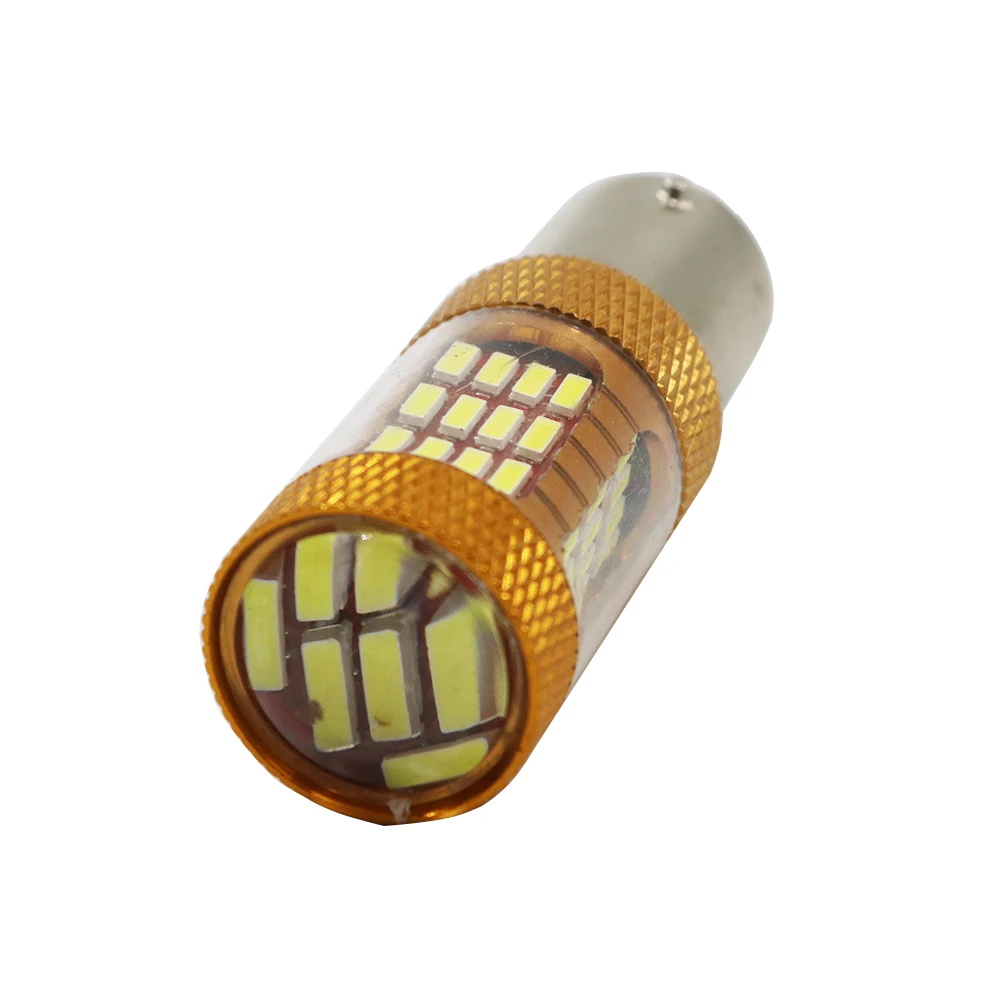 Y 10 шт супер яркость высокая мощность BA15D 1157 led 7 5 W 60smd 4014 p21w ba15s BAY15D задний