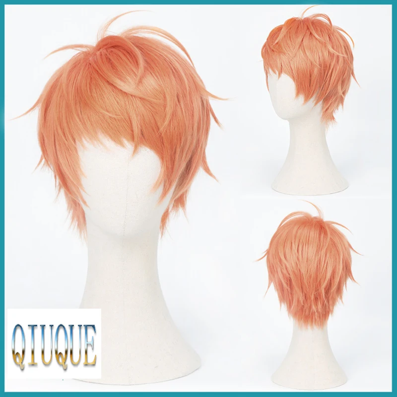 

High Quality Anime Division Rap Battle Hypnosis MIC Busujima Meison Riou Cosplay Wig + Track No. + Wig Cap