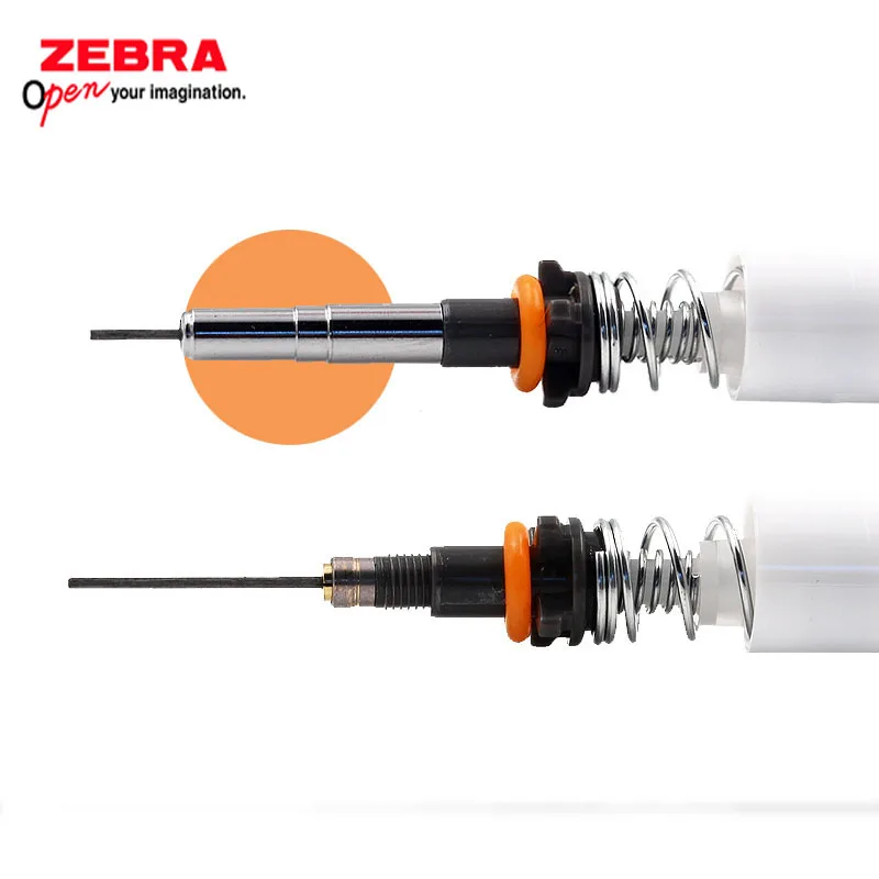 1 шт. Zebra Ma85 DelGuard 0 5 мм механический карандаш небьющиеся разноцветные карандаши с