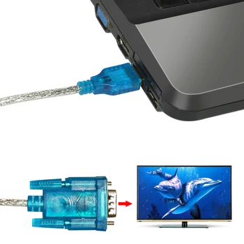 

High Quality HL-340 USB to Serial Cable Usb To 232 Serial Line 9-pin COM Port USB To RS232 Converter For PC Modem