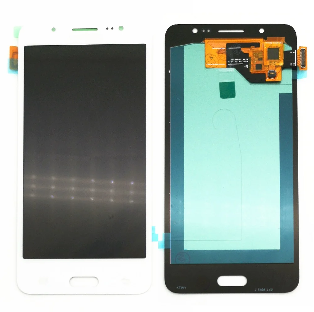 Cena Super amoled LCD wyświetlacz do Samsung Galaxy J5 2016 J510 J510F J510M J510Y J510G wyświetlacz LCD montaż digitizera ekranu dotykowego