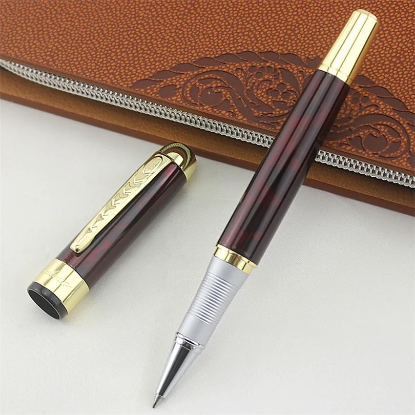

Luxury Metal jinhao 250 Writing Ballpoint Pen Gold Clip Roller Ball Name Pens School Student Office Gifts Stationery