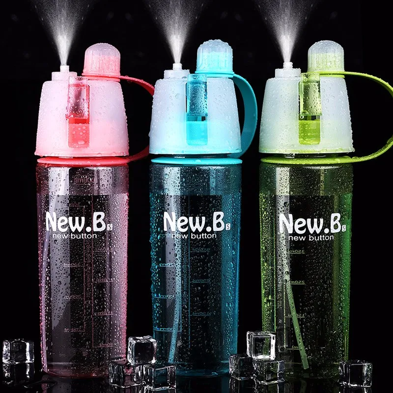 Portable Water font b Bottle b font Mist Spray Creative Button font b Bottle b font