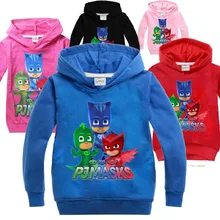EMS DHL Free shipping 2017 New HOT Spring Autumn PJ MASKS Clothing Children long Sleeved Sweater 5Color