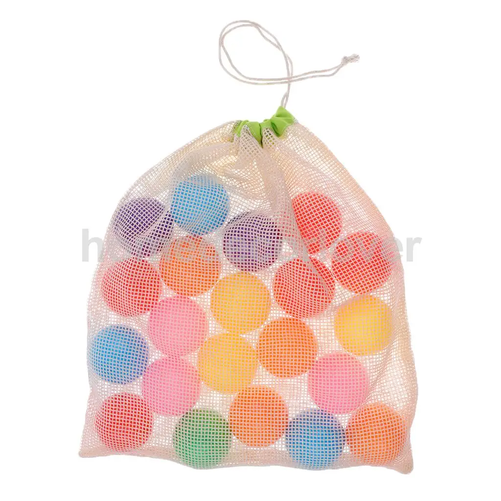 Mesh Shopping Beach Bag Grocery Bags Fruit Vegetable Travel Basket Green