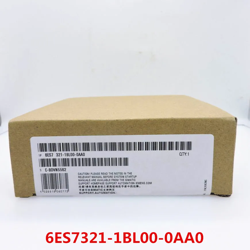 100% оригинальный новый 2 года гарантии 6ES7321 1BL00 0AA0 PLC модуль SM321 6ES7 321 1bloody