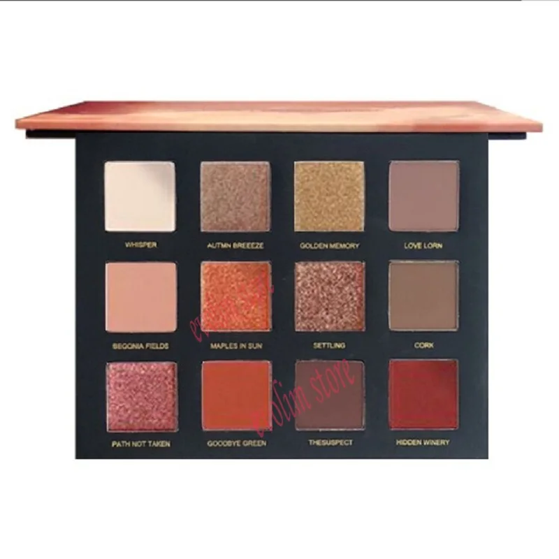 

Makeup light shadow star river 9 color 12 color eyeshadow tray C place earth color matte pearlescent not blooming Natural