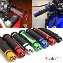 7/8” Motorcycle Anti-Skid Handle Grips grips&ends cnc 22mm handlebar For Suzuki Gsxr 750 Sv 650 Gsr 600 gsx Honda Yamaha Ducati
