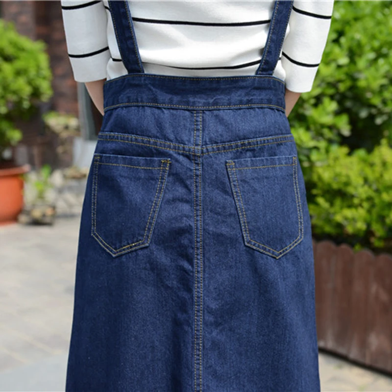 Oversized Women Dresses Korean version New Loose Sleeveless Strap Denim Dress Sexy Elegant Jeans Dress Women 9XL IOQRCJV AA171