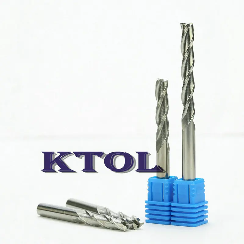 3 Flute Carbide Milling Cutter CNC Router Tool Endmill Cutting Bit