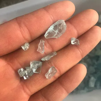 

100% pure natural sea sapphire stone gravel healing treatment