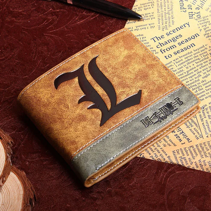 

PU wallet printed with Japan Anime Death Note L.Lawliet