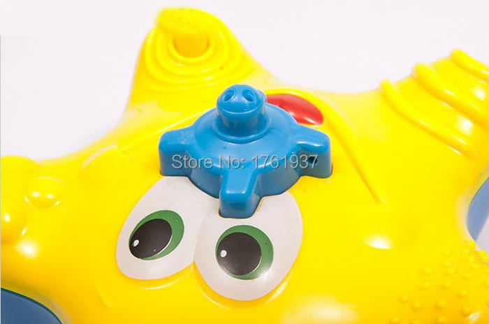 ; подарок; детские игрушки для ванной поворотный автоматического полива синяя Морская звезда игрушки для купания