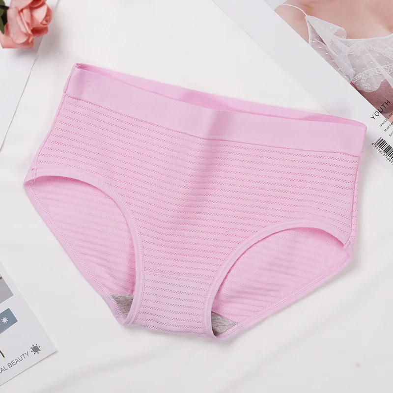 3Pcsset Women Underwear Cotton Sexy Everyday Ladies Girls Panties Plus Size Briefs Intimates Lingerie Knickers L-XXL (8)
