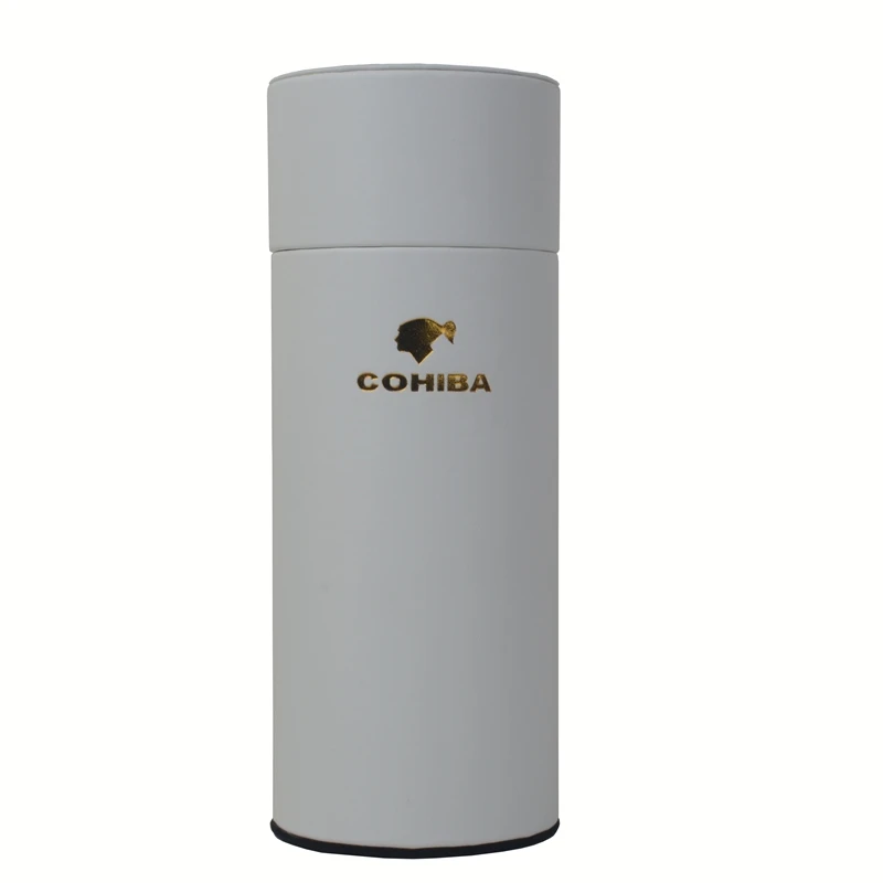 Чехол для сигары COHIBA кожаный чехол дерево кедра с подкладкой мини увлажнитель