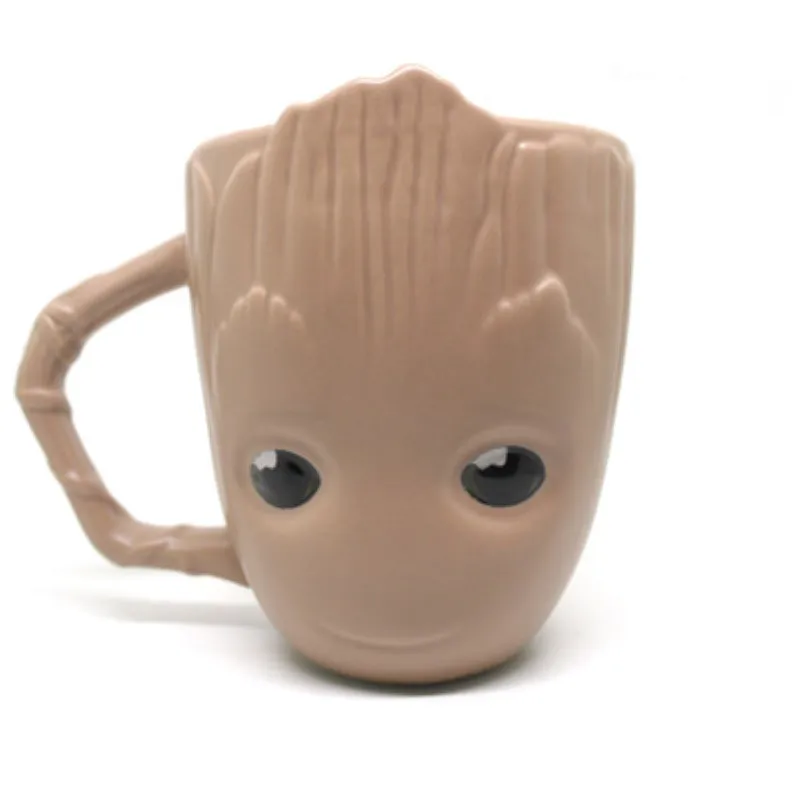

Creative Cartoon 3D Groot Ceramic Mugs Coffee Milk Tea Cups Tree Man Mug Coffee Tea Milk For Friend Gift