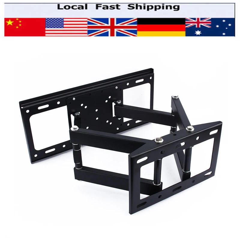 

Full Motion LCD LED TV Wall Mount Wall Rack Fit 26 32 37 40 42 46 47 50 52 55inch