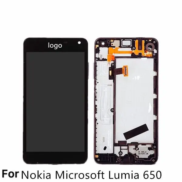 

For Microsoft Nokia Lumia 650 LCD Display with Touch Screen Digitizer Assembly with frame