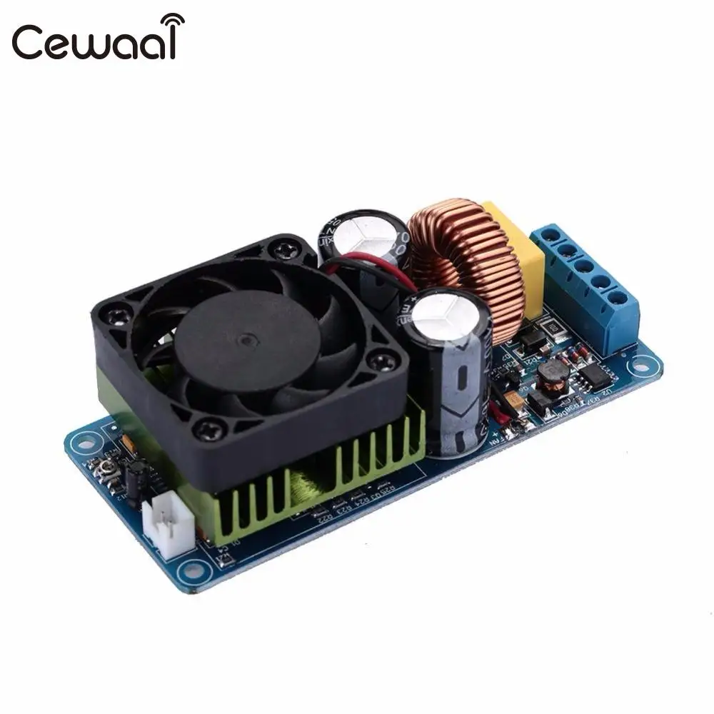 Cewaal New IRS2092S 500W Digital HIFI Power Amplifier Board 90dB Double DC Power Supply Professional Headphone Amplifier Gift Cewaal New IRS2092S 500W Digital HIFI Power Amplifier Board 90dB Double DC Power Supply Professional Headphone Amplifier Gift