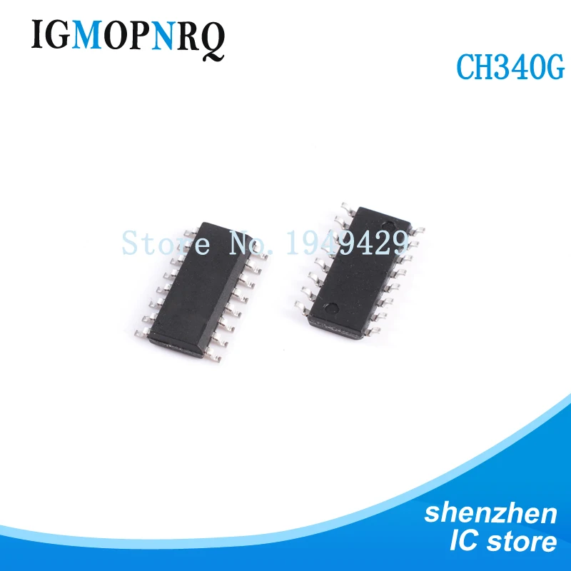 

5PCS New CH340G IC R3 Board Free USB Cable Serial Chip SOP-16 CH340