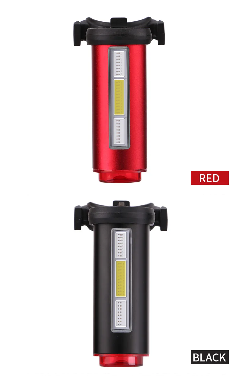 Clearance WHEEL UP USB Rechargeable LED Cycling Light Bike Rear Light Tail Light 7modes MTB Bike Waterproof Taillight Bicycle Accessories 13