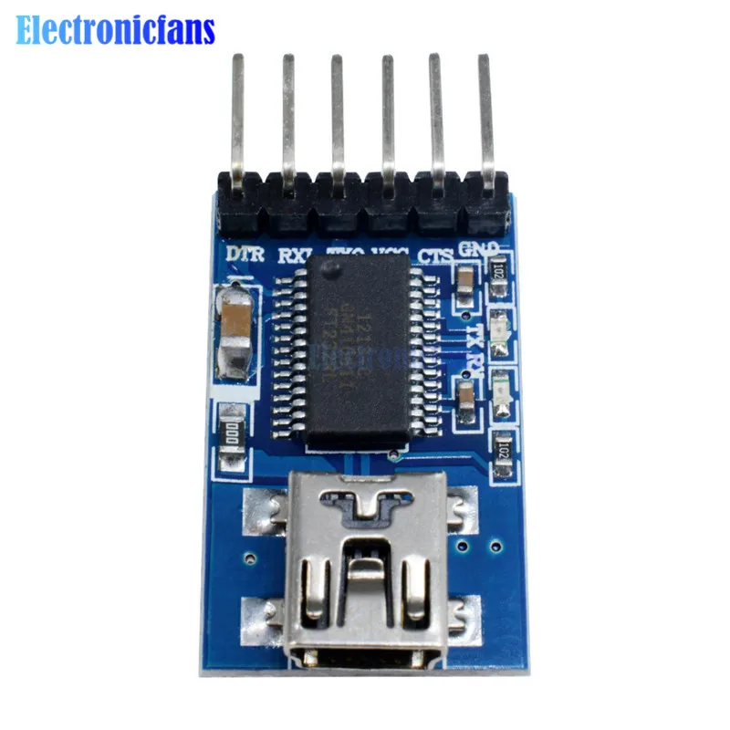 3,3 V 5,5 V FT232RL FTDI USB для ttl Последовательный модуль адаптера для Arduino мини-порта