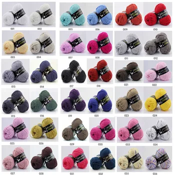 

500g Warm DIY Milk Cotton Yarn Baby Wool Yarn for Knitting Children Hand Knitted Yarn Knit Blanket Crochet Yarn