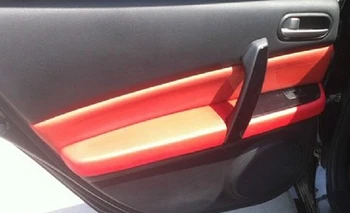 

12PCS Microfibre Leather Interior Door Panel + Armrest Cover For Mazda 6 AAB095