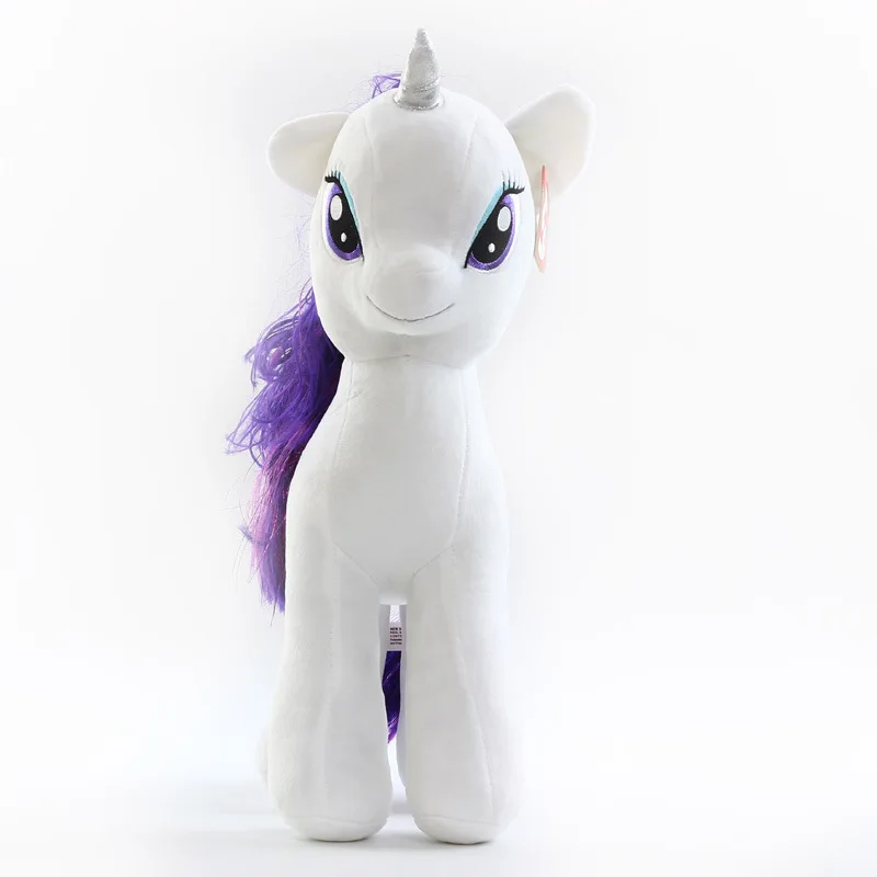 Children's 18cm little Rainbow Horse Toys Cartoon Animal Plush Doll Rarity Pinkie Pie Fluttershy Twilight Sparkle Rainbow Dash