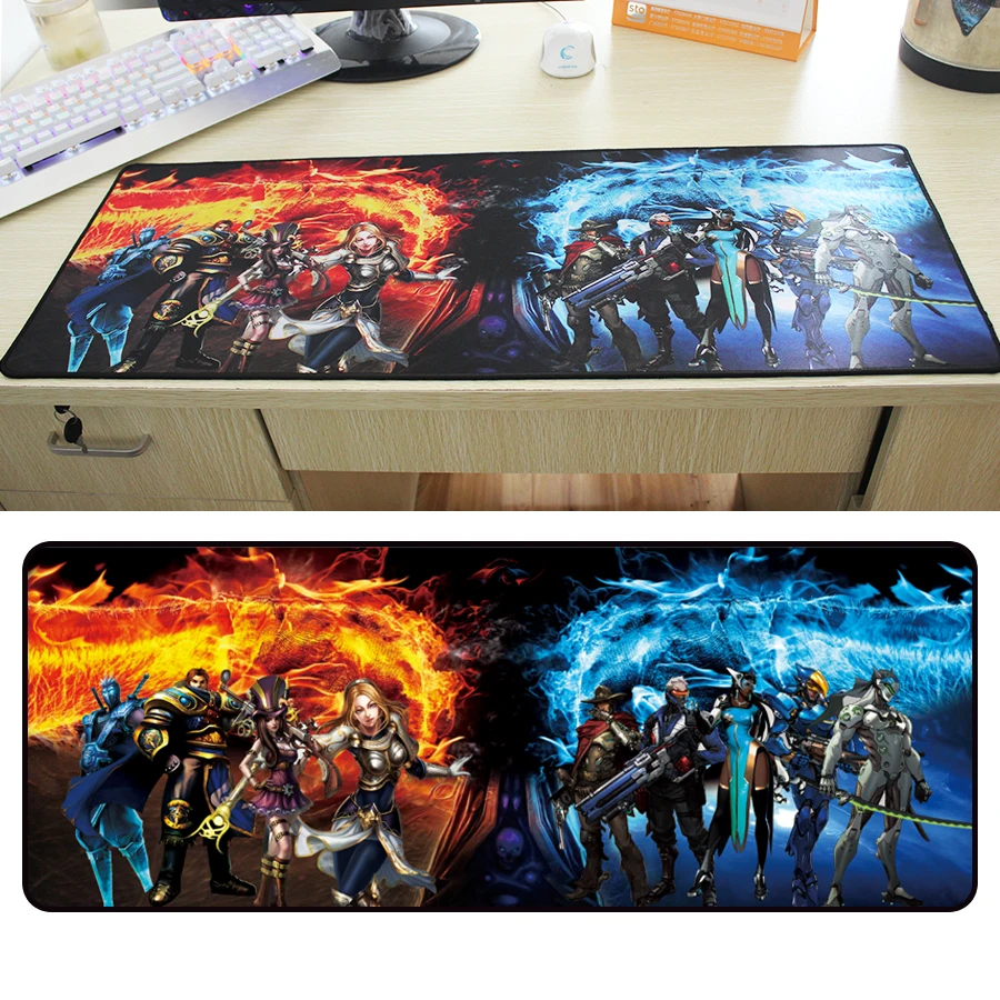 Computer Speed Rubber Mat Keyboards Mat Laptop Gamer Cool Mat Gaming Mouse Pad Large Mouse Pad for