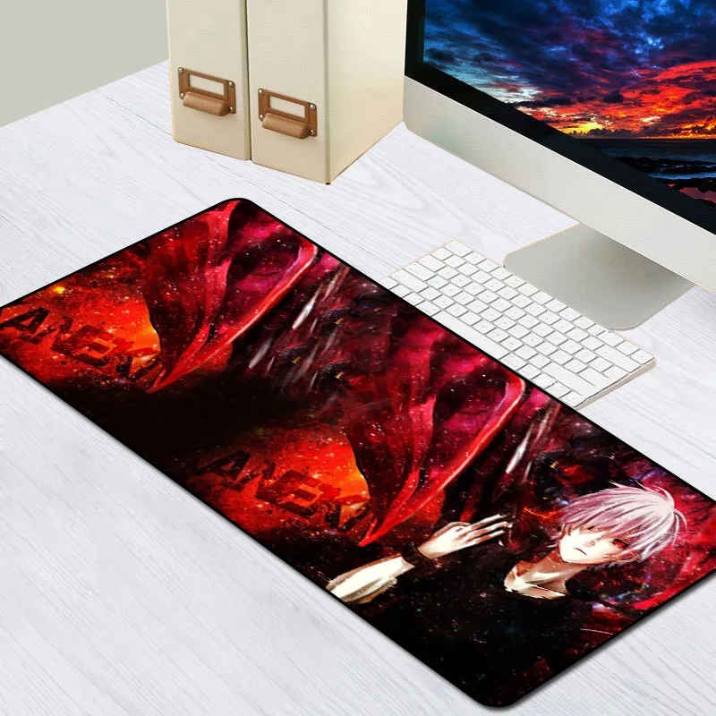 

Sovawin Rubber Mouse Mat Gaming Mouse Pad Anime Tokyo Ghoul Large XXL Mousepad Gamer Speed Locking Edge Computer Pads Customized