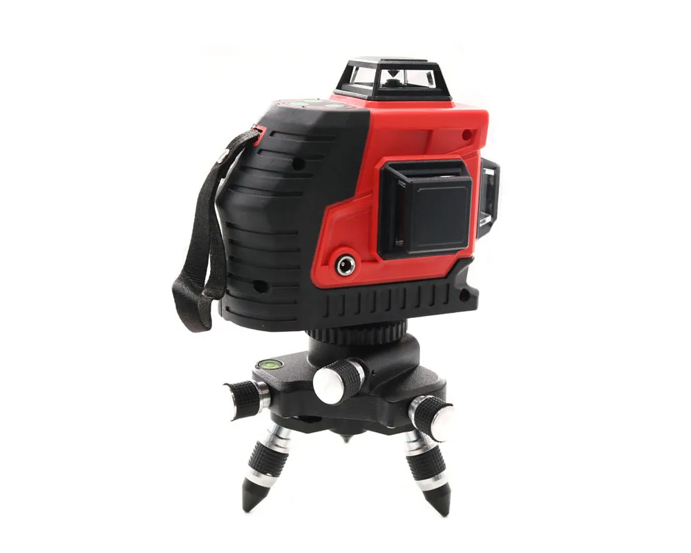 Professional 12 Line 3D laser level 360 Vertical And Horizontal Laser Level Self-leveling Cross Line 3D Laser Level with outdoor