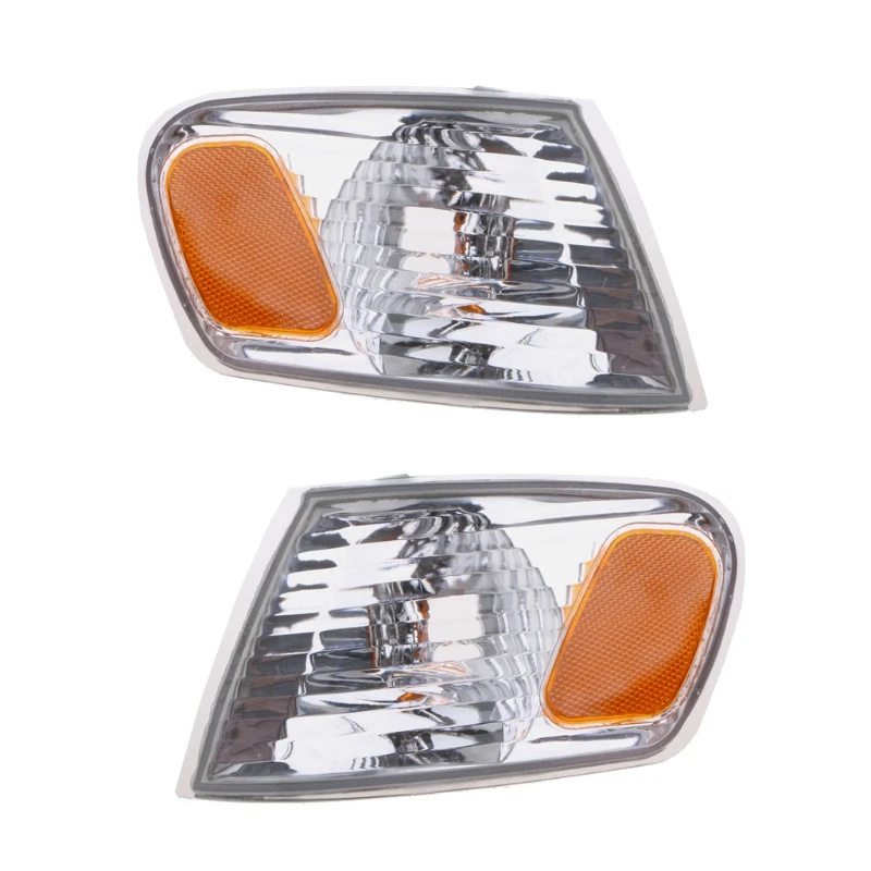

2Pcs High Quality replacement Pair of Park Signal Side Mark Corner Park Lamp Light Set Left & Right For 2001 2002 TOYOTA COROLLA
